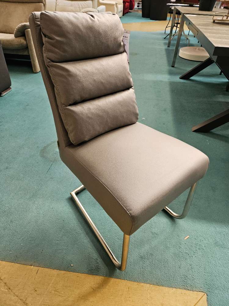 Schwingstuhl Tamme Mikrofaser Grau statt 199€