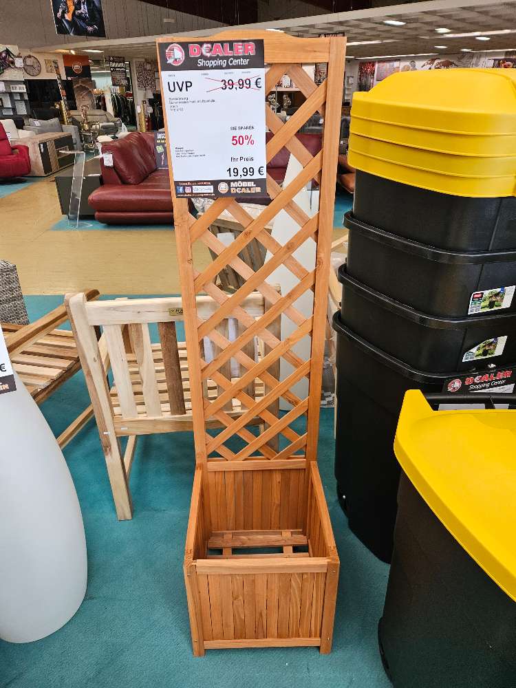 Blumenkasten Heidi mit Rankhilfe statt 39,99€