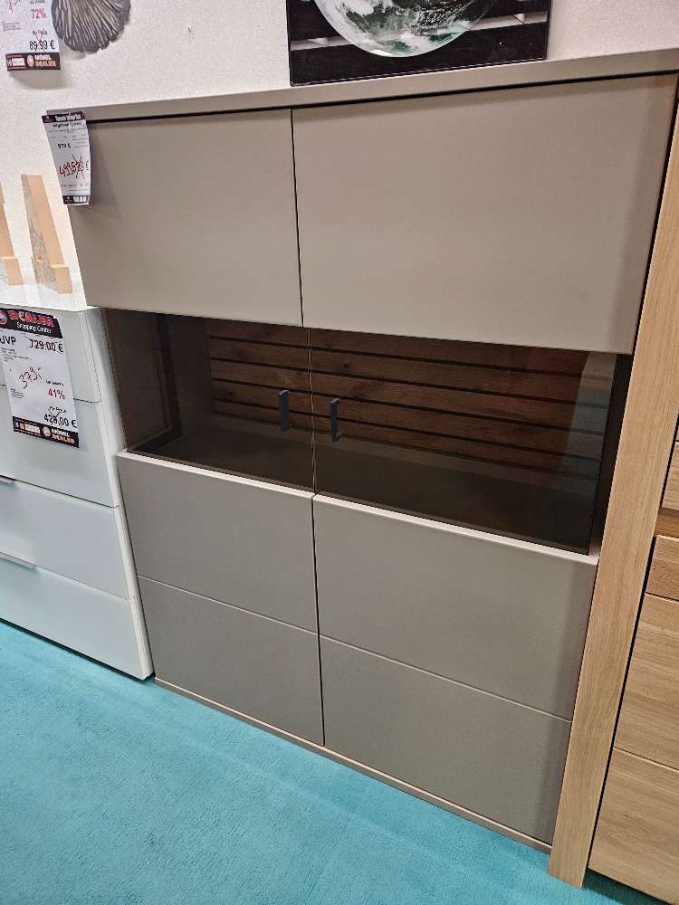 Highboard Lureno Front in Grau statt 979€