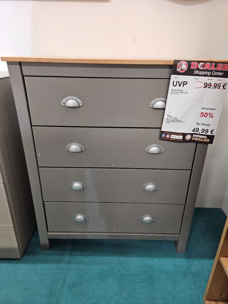 Kommode Bahia grau statt 99,99€