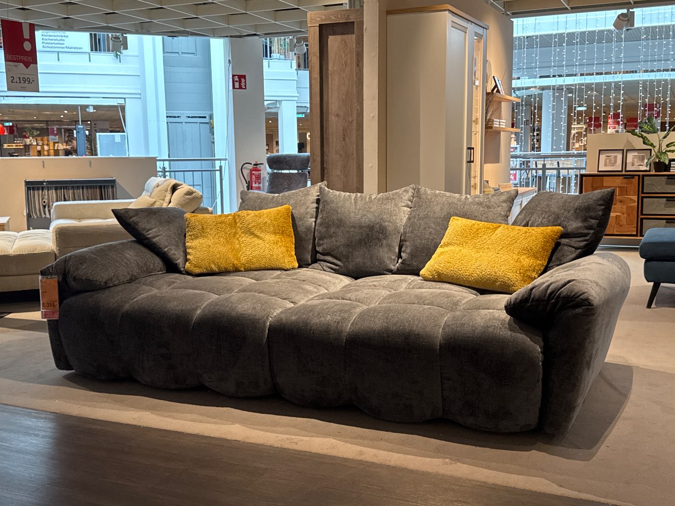 Möbel, Bigsofa, Rookies, Anthrazit, XXXLutz
