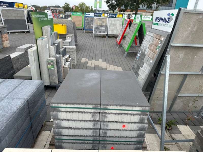 MultiTec Pflaster 80x40x8 cm anthrazit (2.Wahl)