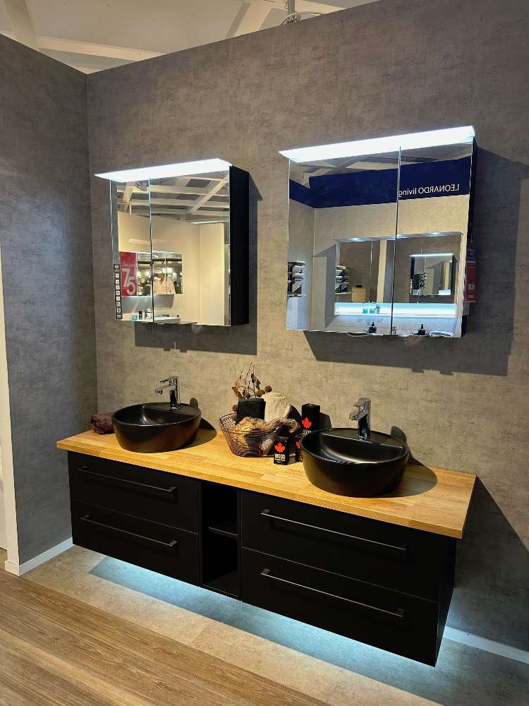 Bad-Vorzugskombination Schwarz Matt Select ⚡️Sparpreis⚡️