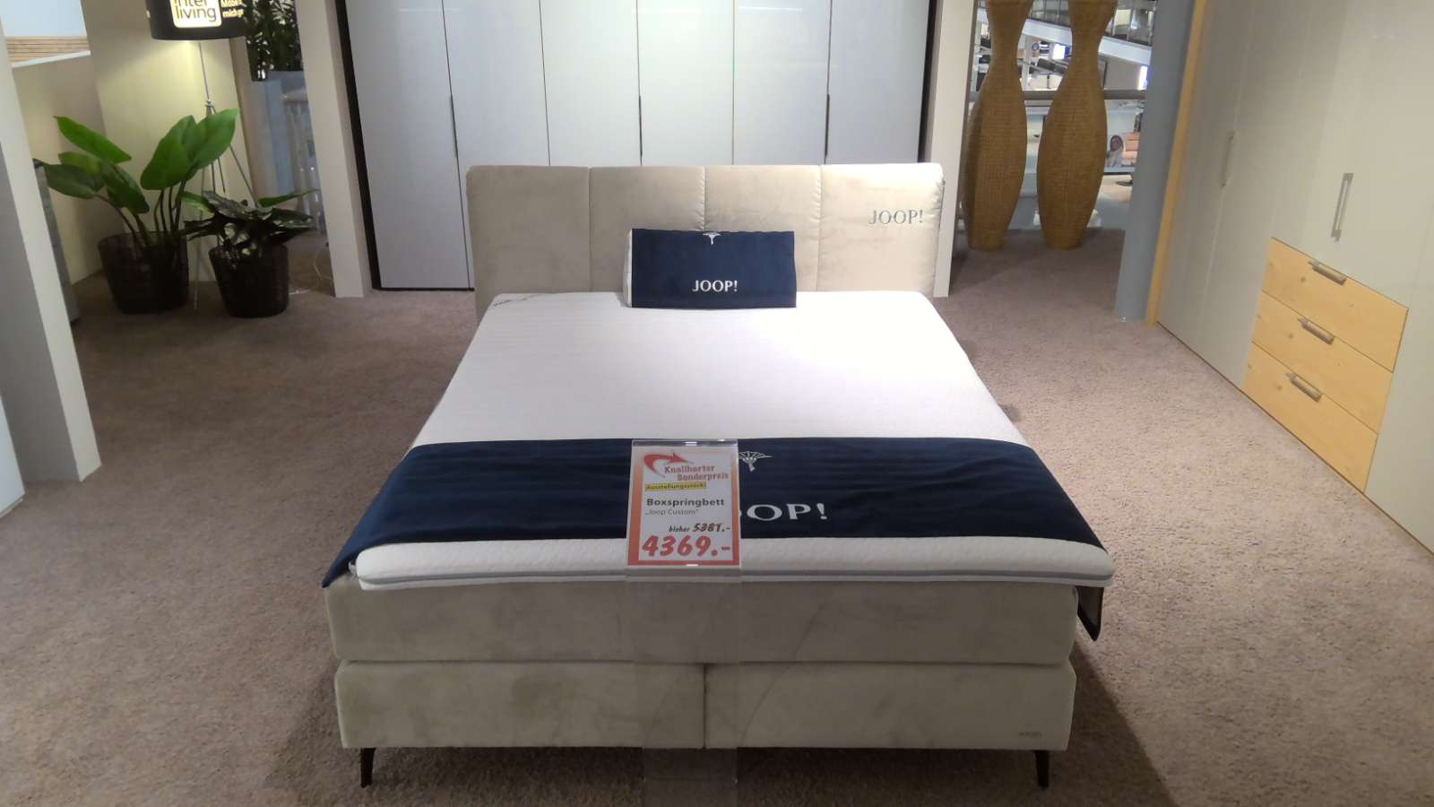 Joop Boxspringbett Custom, ca. 160×200 cm