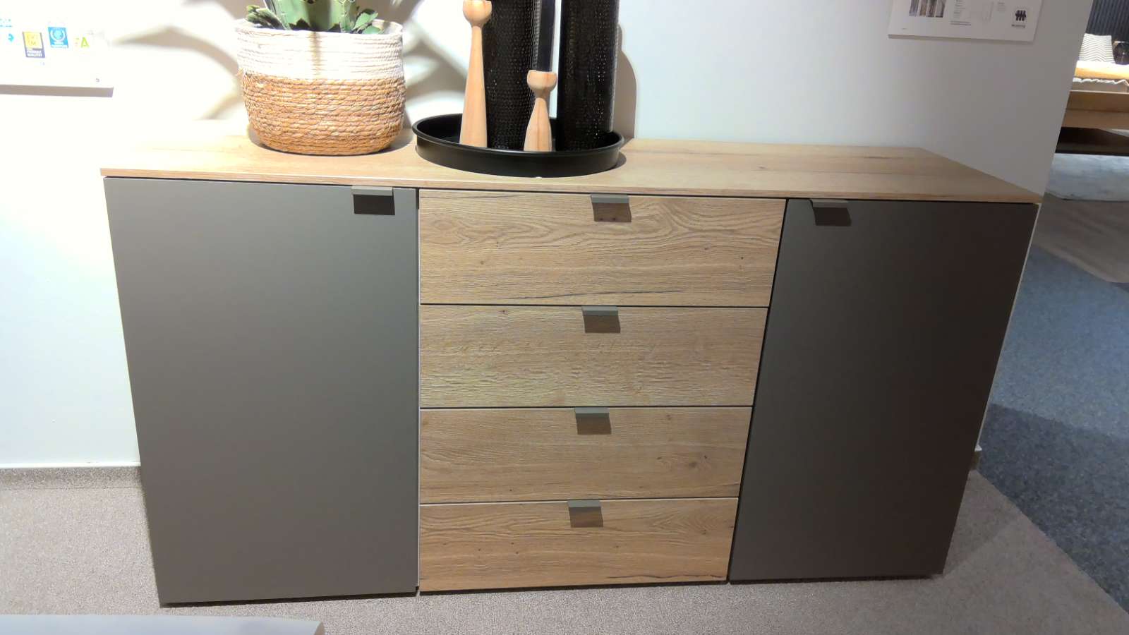 Musterring Kommode Airline 300, grau