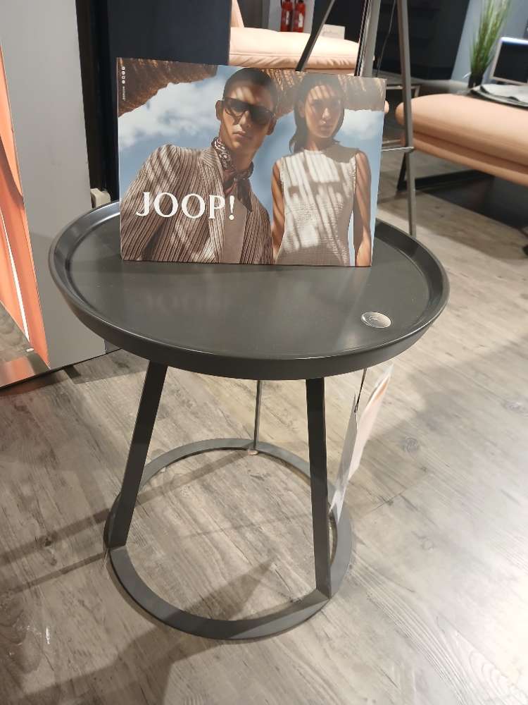 Beistelltisch, Joop, Round,45x45x47cm, Anthrazit,XXXLutz