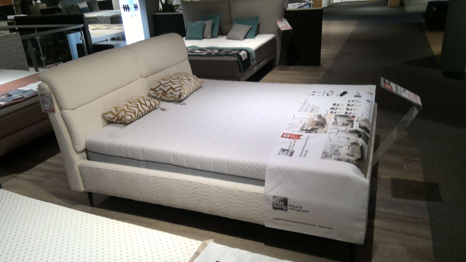 Interliving Polsterbett 1416, beige