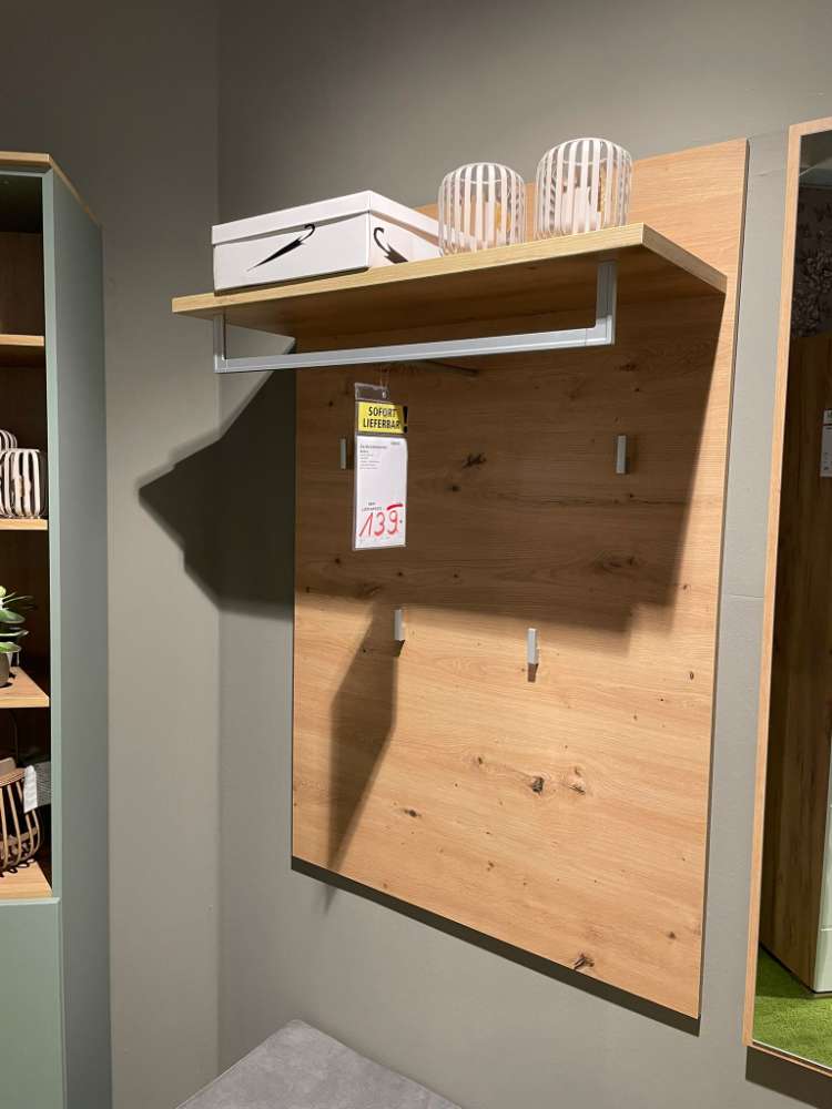 Garderobenpaneel in Artisan Eiche NB