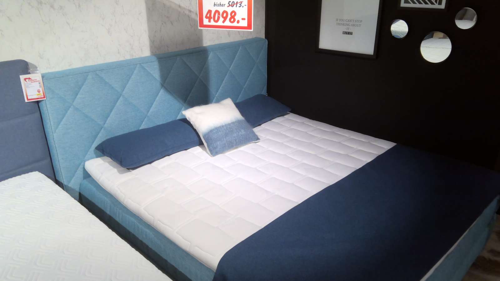 WK Boxspringbett 113 Camea, Liegefläche ca. 180×200 cm