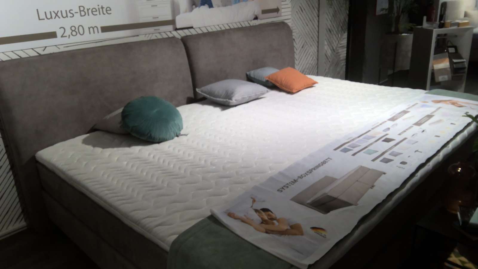 Matraflex Familienbett / Boxspringbett Monaco, ca. 280×200 cm