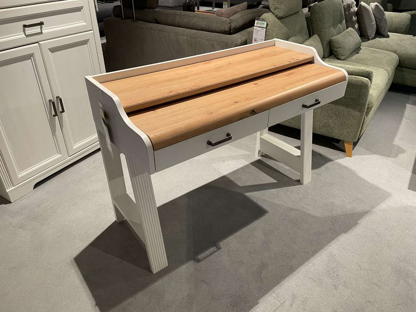 Sekretär mit Funktionen in Pinie hell / Artisan Eiche NB