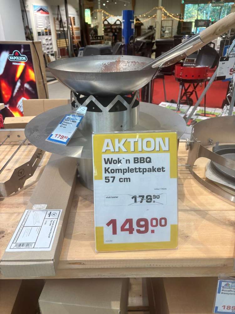 Wok`n BBQ Komplettpaket 57 cm