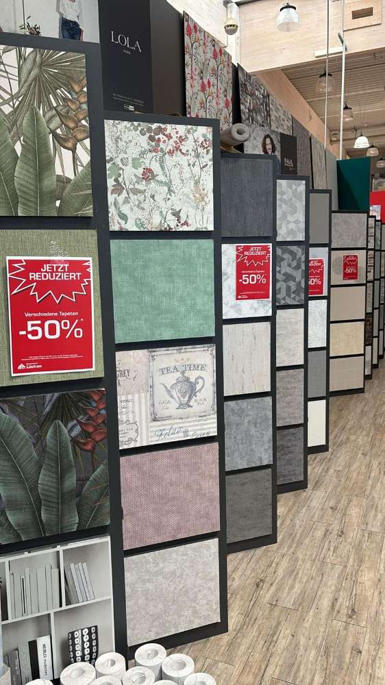 Verschiedene Tapeten -50% / Uetersen