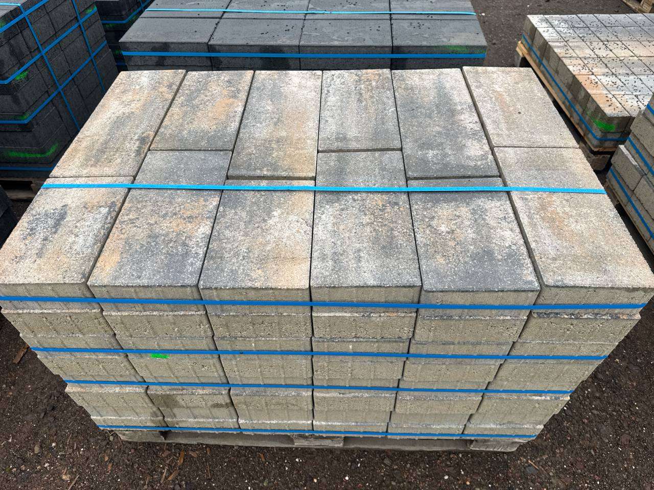 Liara Pflaster Kombinierte Lage Aqua Muschelkalk 8 cm (2.Wahl)