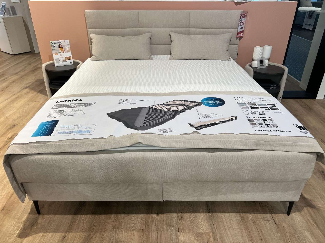 Boxspringbett MUSTERRING Eforma