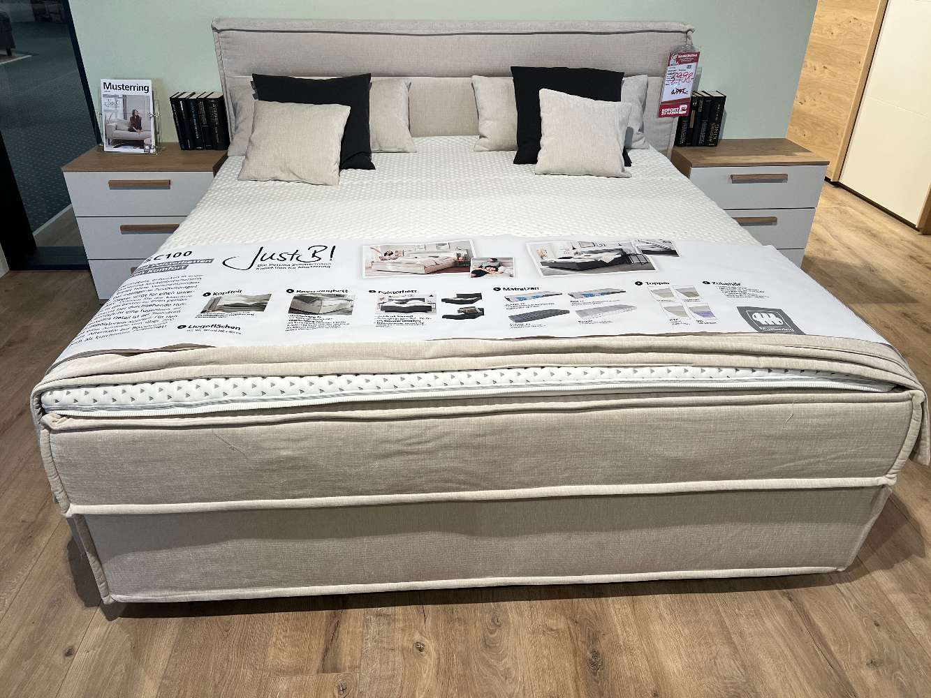 Boxspringbett MUSTERRING JustB!