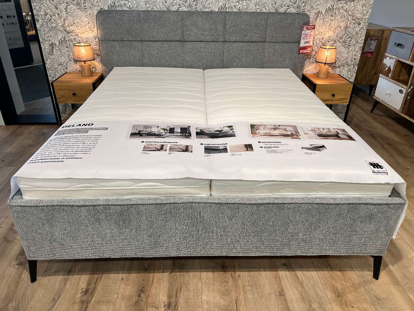 Motorbettgestell MUSTERRING Delano