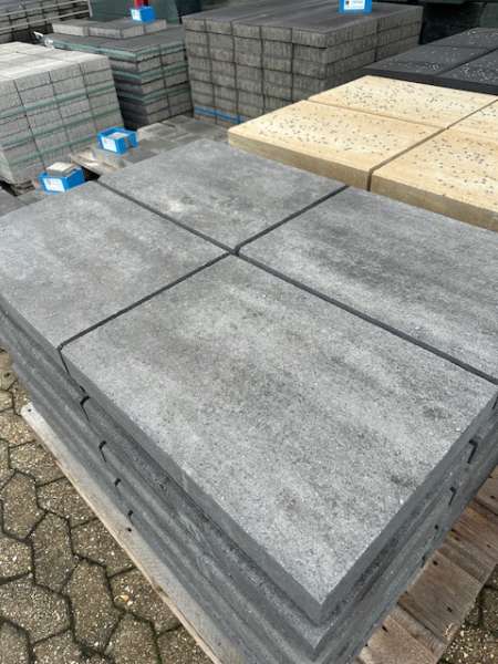 Abdeckplatte 49x35x5,8 cm flach anthrazit nuanciert (Restposten)