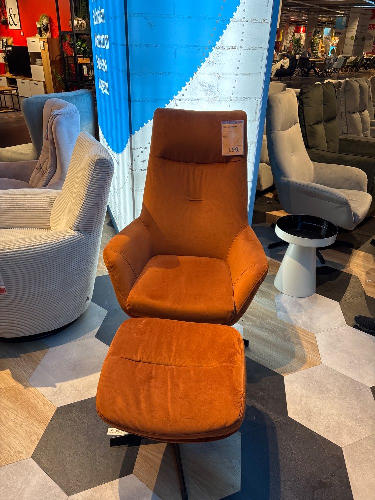 Möbel, Relaxsesselset, Rostfarben, XXXLutz