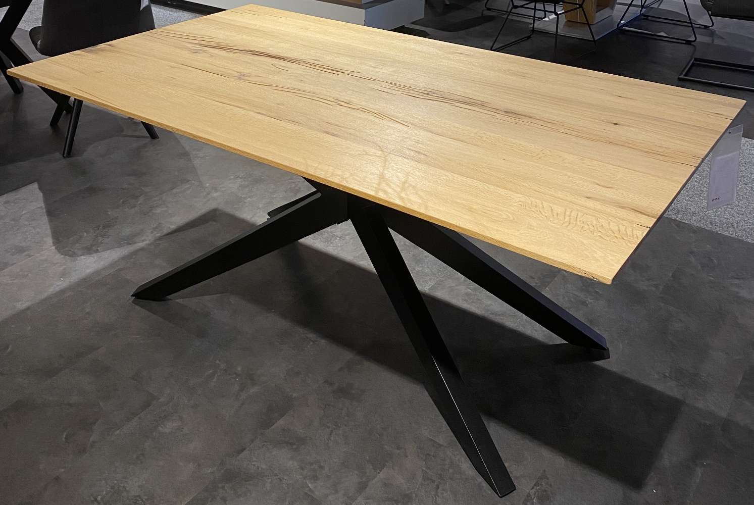 Niehoff Esstisch Balkeneiche massiv, ca. 180×100 cm