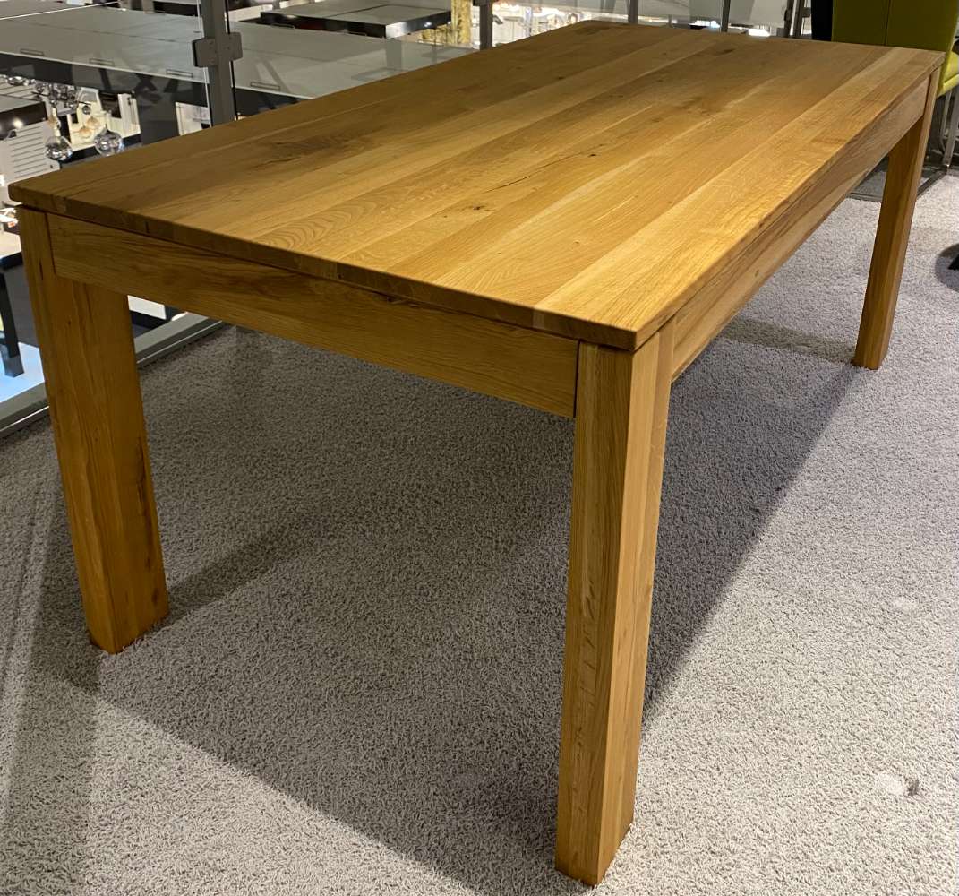 MCA Esstisch Wildeiche, Verlängerung, ca. 180/260×90 cm