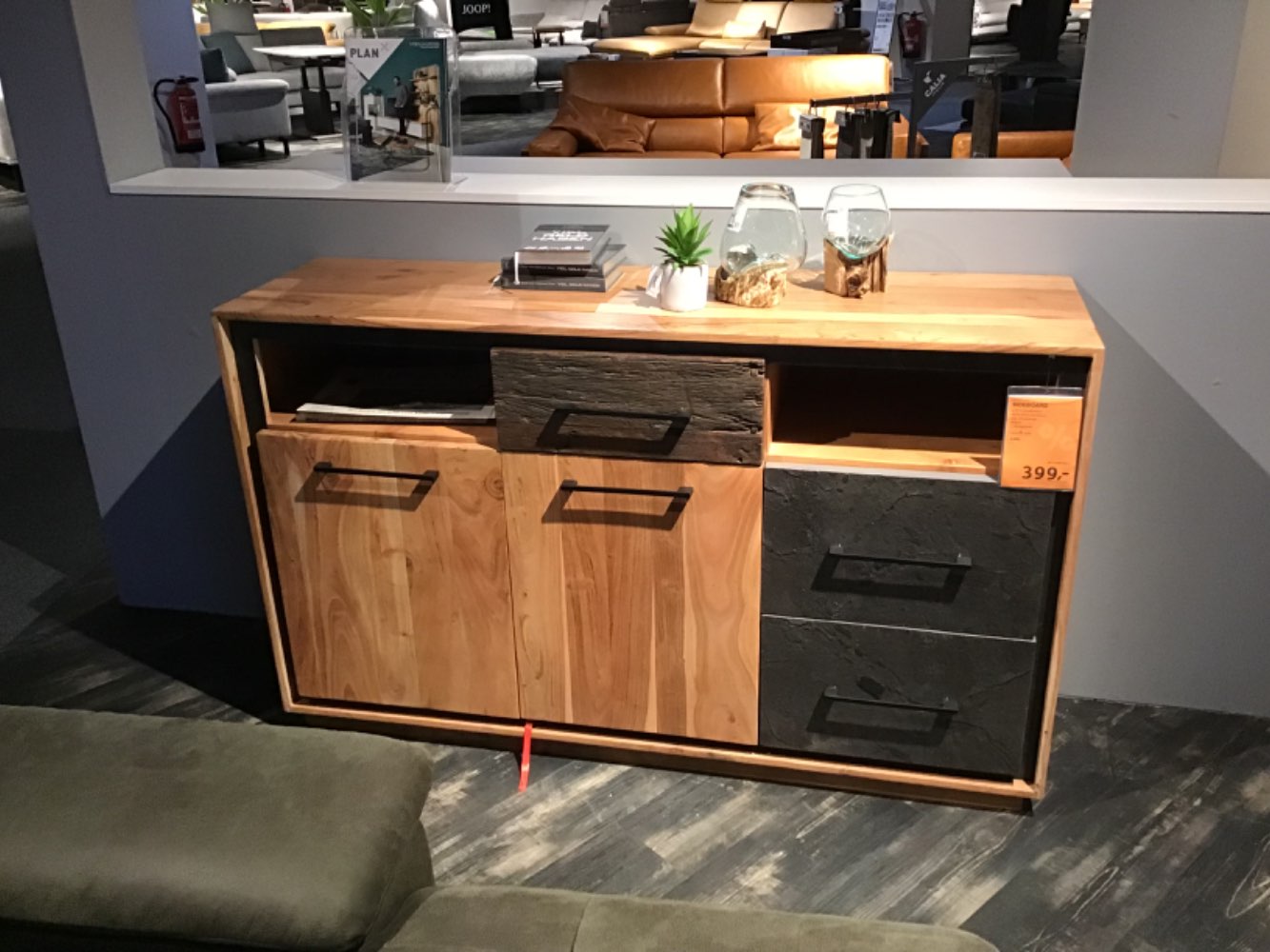 XXXLutz Ausstellungsstück Möbel Sideboard Pumbaa Akazie grau