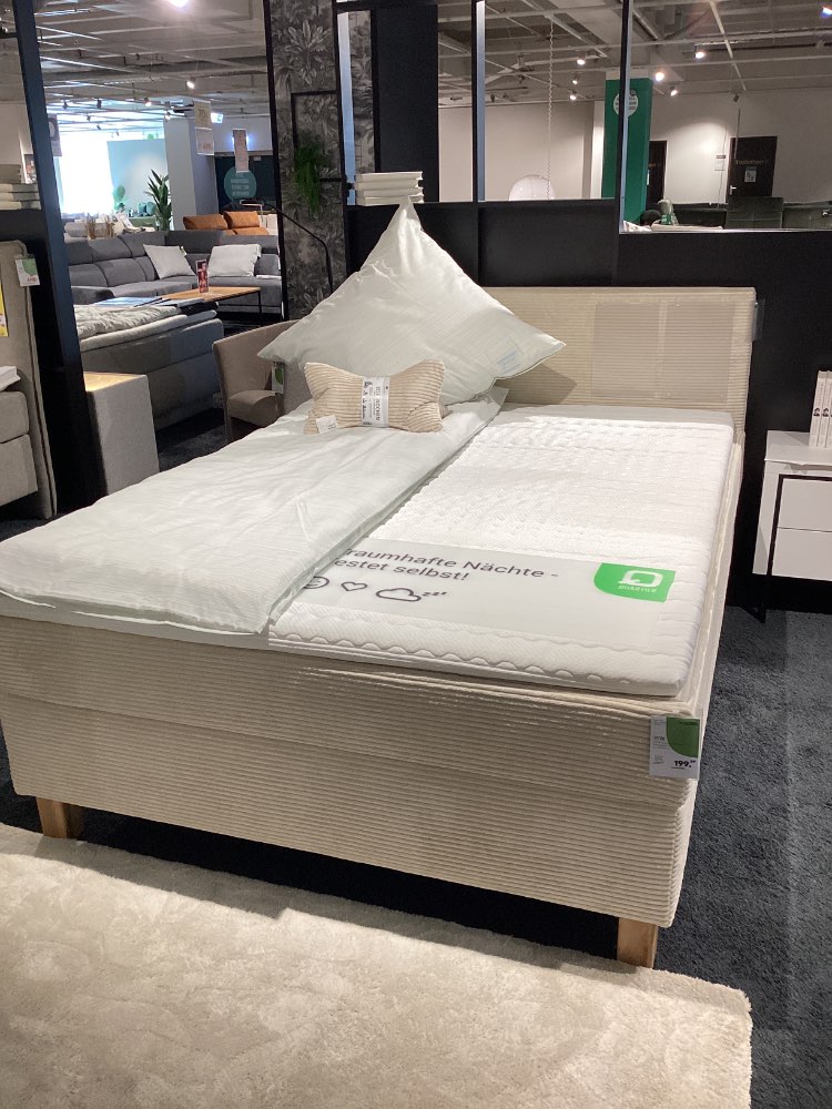 Boxspringbett Milano 140×200