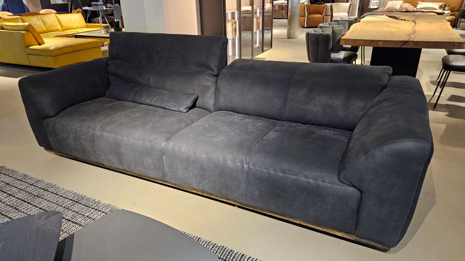 Möbel, Tommy M Sofa Excelsior 4-sitzig mit Bezug Leder