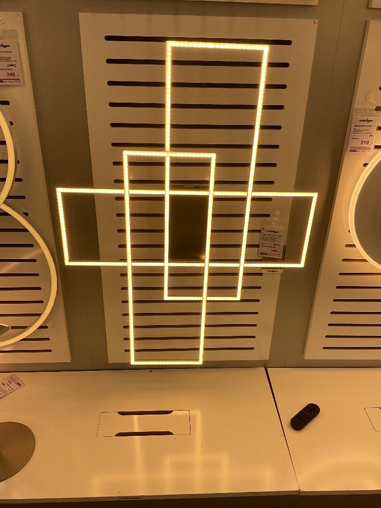 Deckenleuchte Inigo, stahl