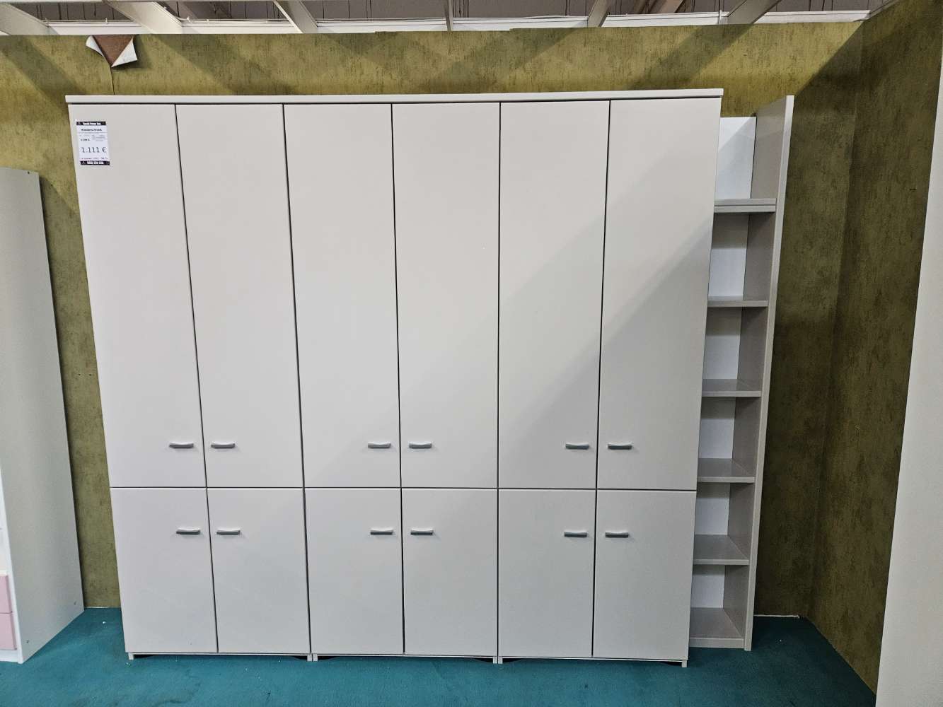 Kleiderschrank Grau statt 2399€