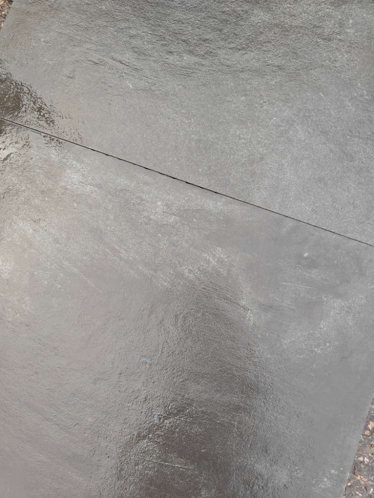 Terrassenplatten Keramik „Betonoptik dunkelgrau“ 80x80x2cm 2.Wahl