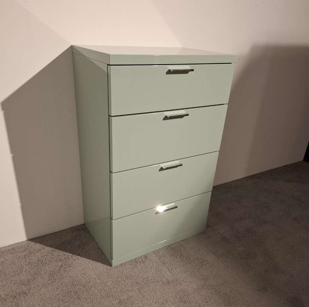 Schubladenkommode Lack mint BHT/ca.60x96x40 cm