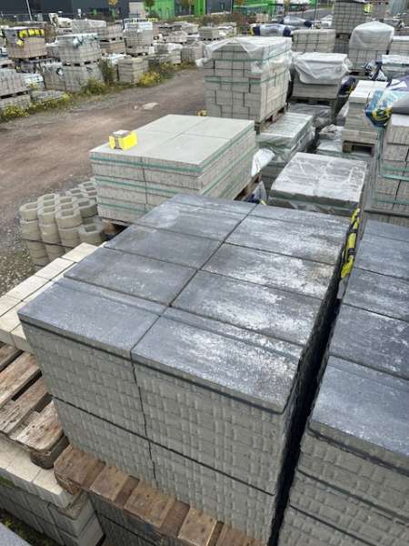 Trendline-Pflaster Light 40x20x6 cm anthrazit weiß (2.Wahl)