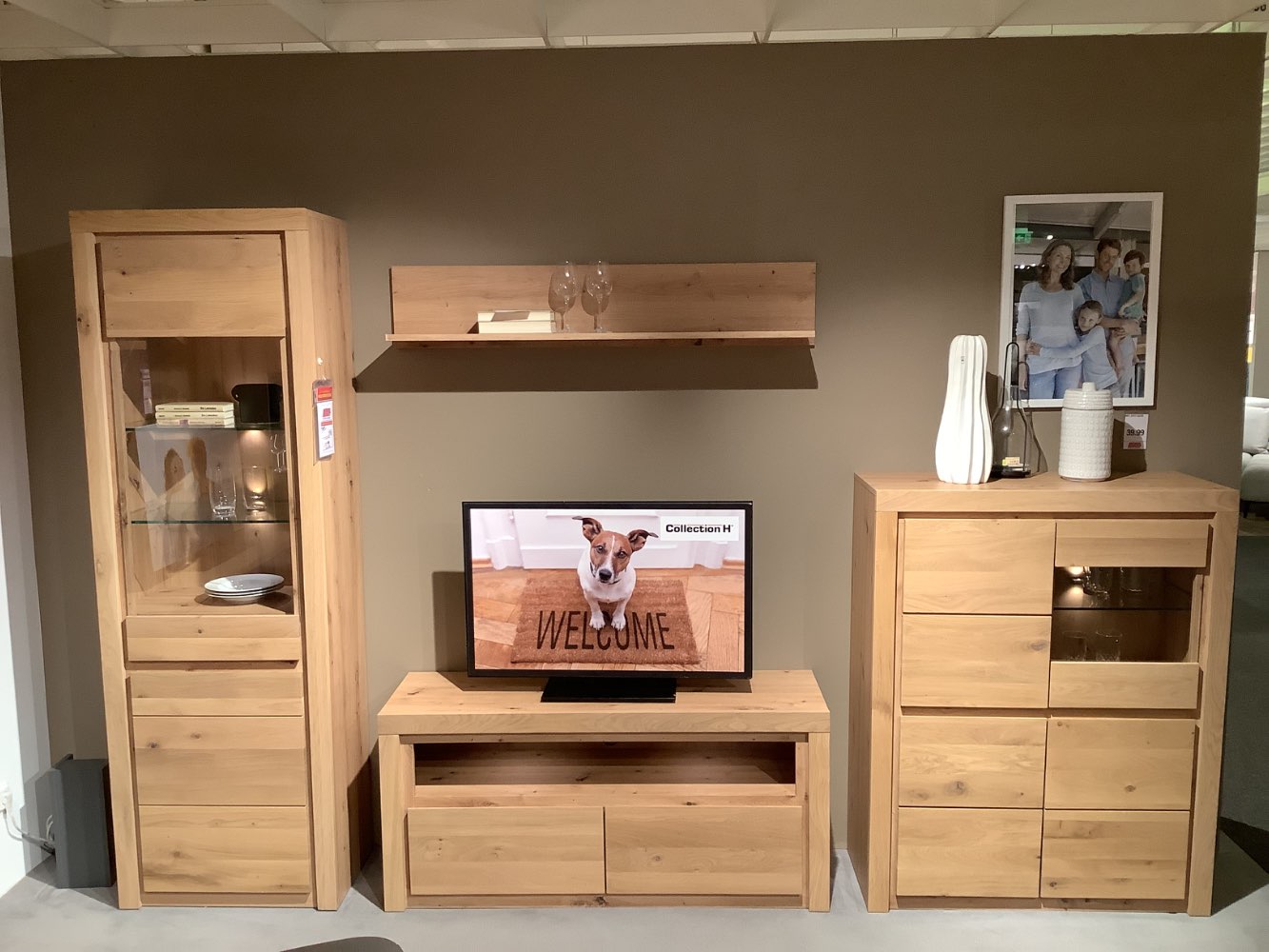 Collection H Wohnwand Vilano Front Wildeiche