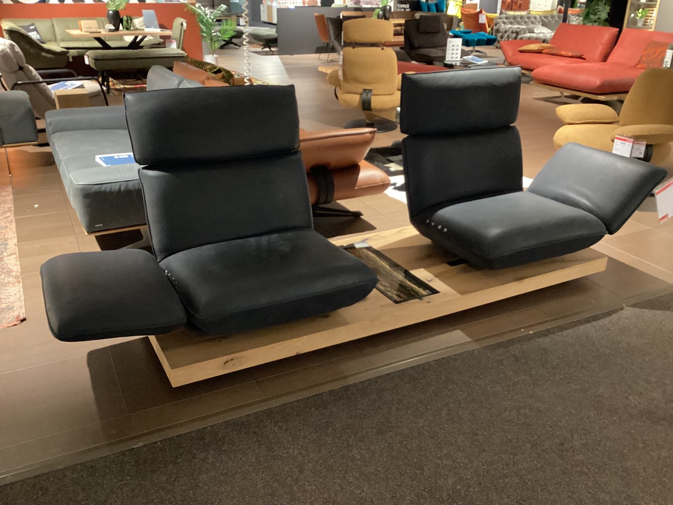 Funktionssofa „Experio Free-Motion  4.0“, Orig. Koinor,Leder