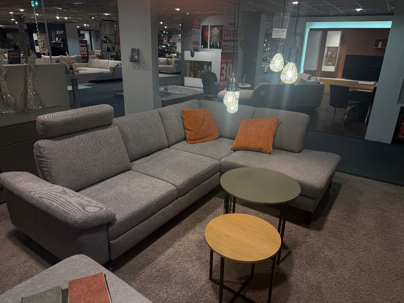 Polstergarnitur + Hocker „Rom Move“ von Candy