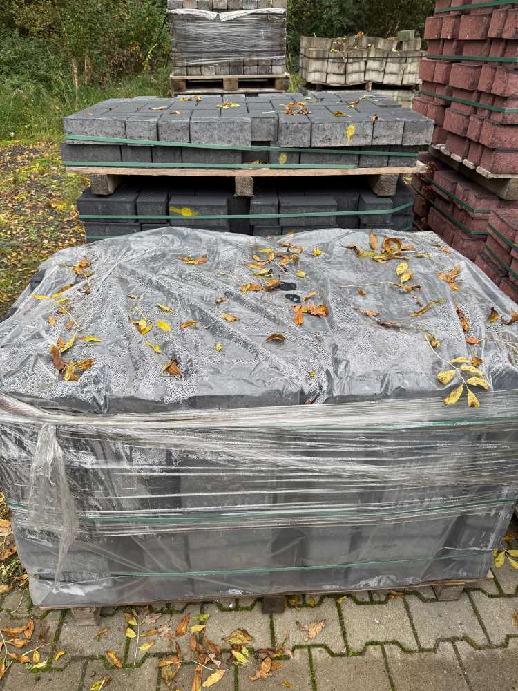 BE Rechteckpflaster 8cm anthrazit, 21 x 10,5 x 8cm, Sonderposten