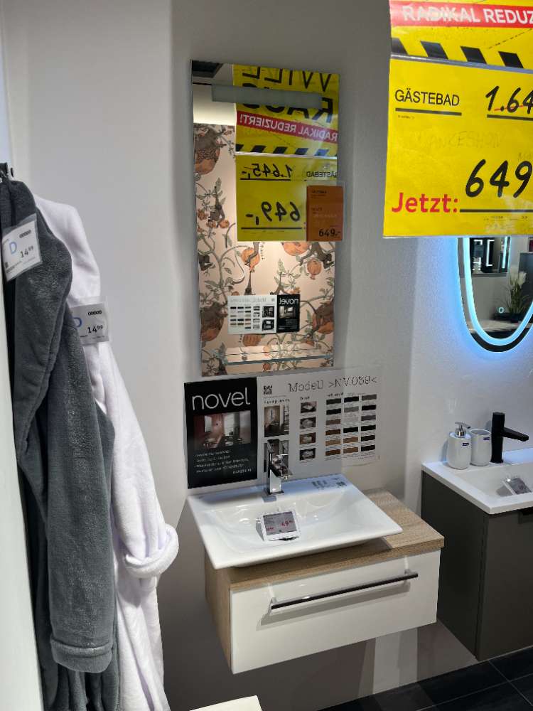 Möbel, Gästebad Set Novel, XXXLutz