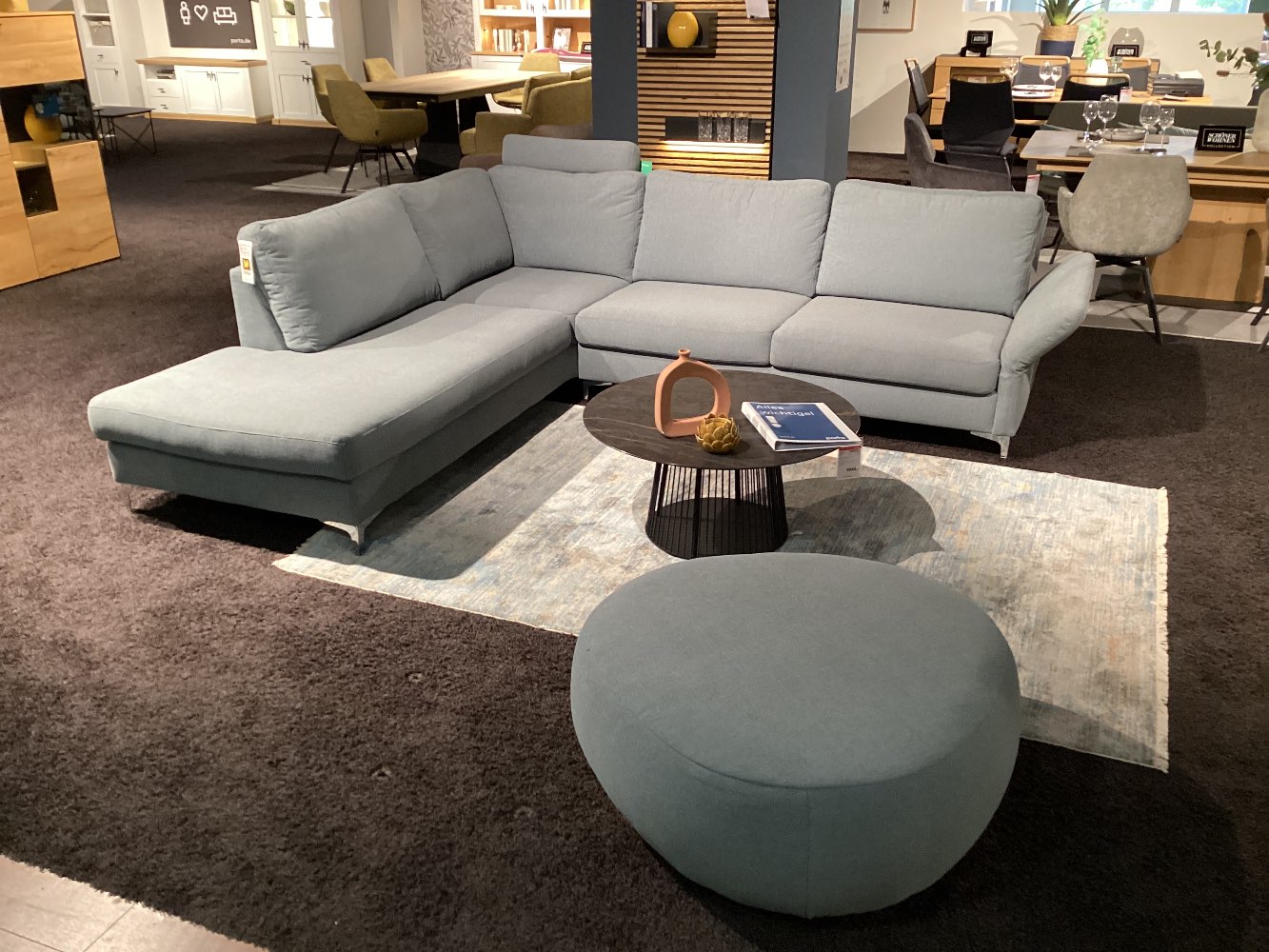 Garnitur „Timeless“, Orig. Schöner Wohnen, inkl. Hocker