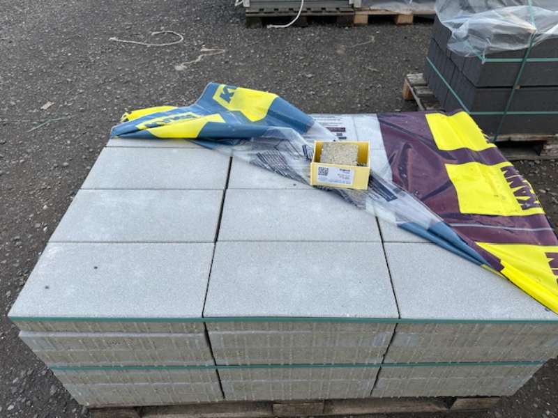 Pheos Pflaster 40x20x6 cm grau plus (2.Wahl)