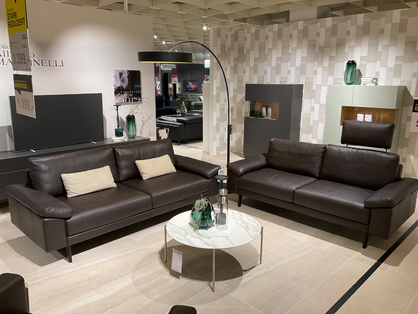 Polstergarnitur ohne Sessel (Der Sessel ist separat )