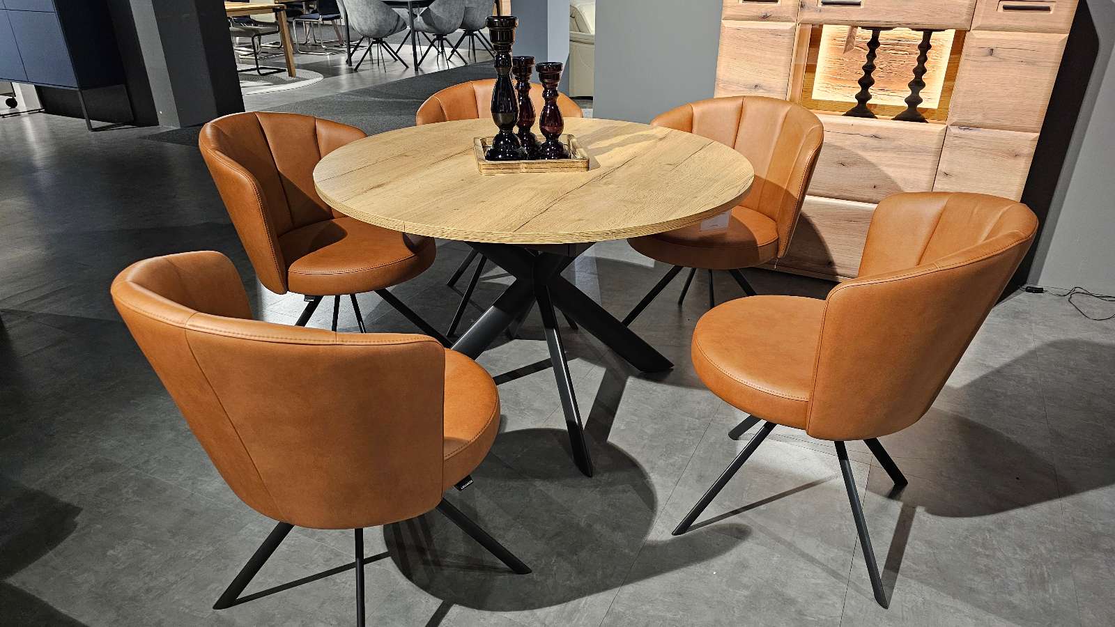 5er Stuhlgruppe Elina 2131 von der Firma VENJAKOB