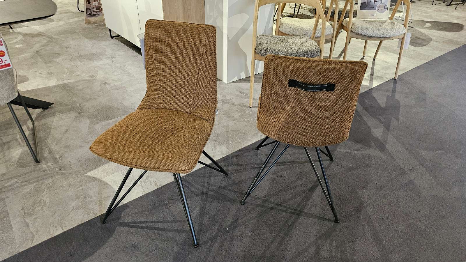 2x Stuhl ohne Armlehnen XOOON Mac 36727-OKE