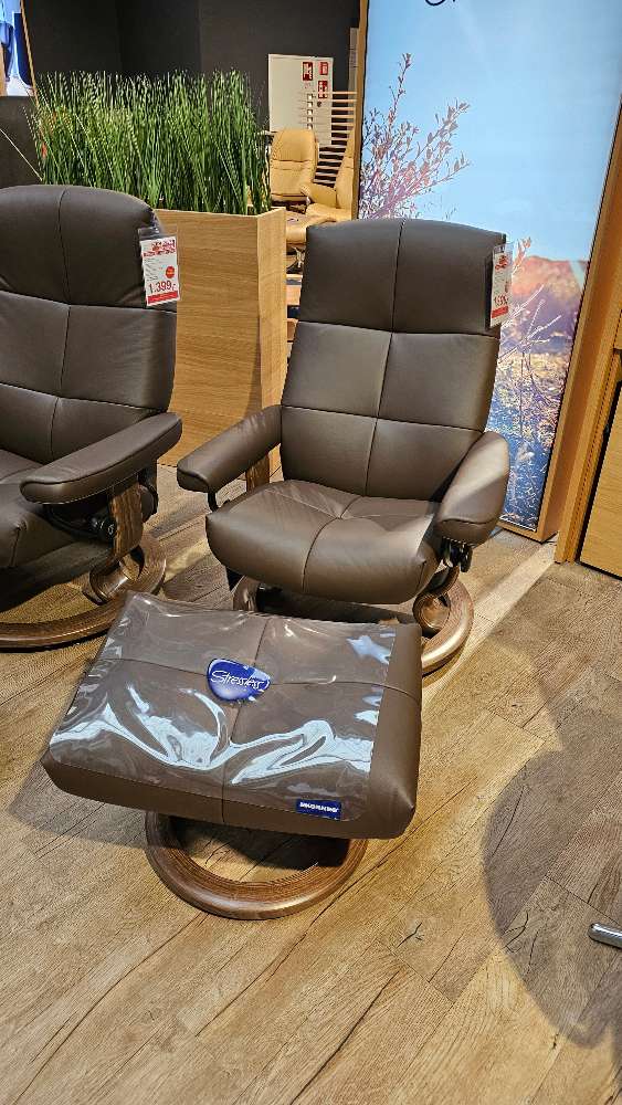 Relaxsessel mit Hocker STRESSLESS David  S 1372015