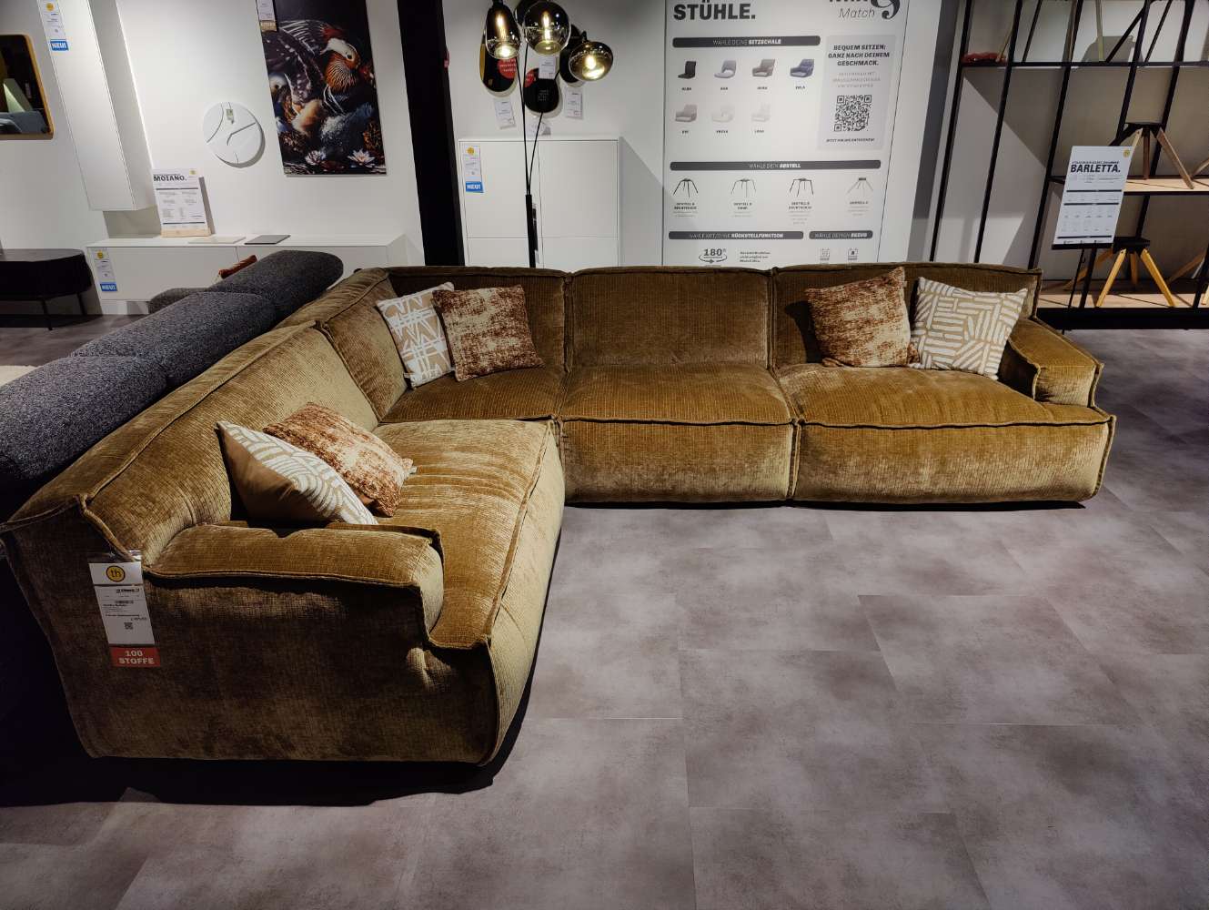 Ecksofa – Garnitur – TRENDHOPPER – Barletta – Couch – Vintage