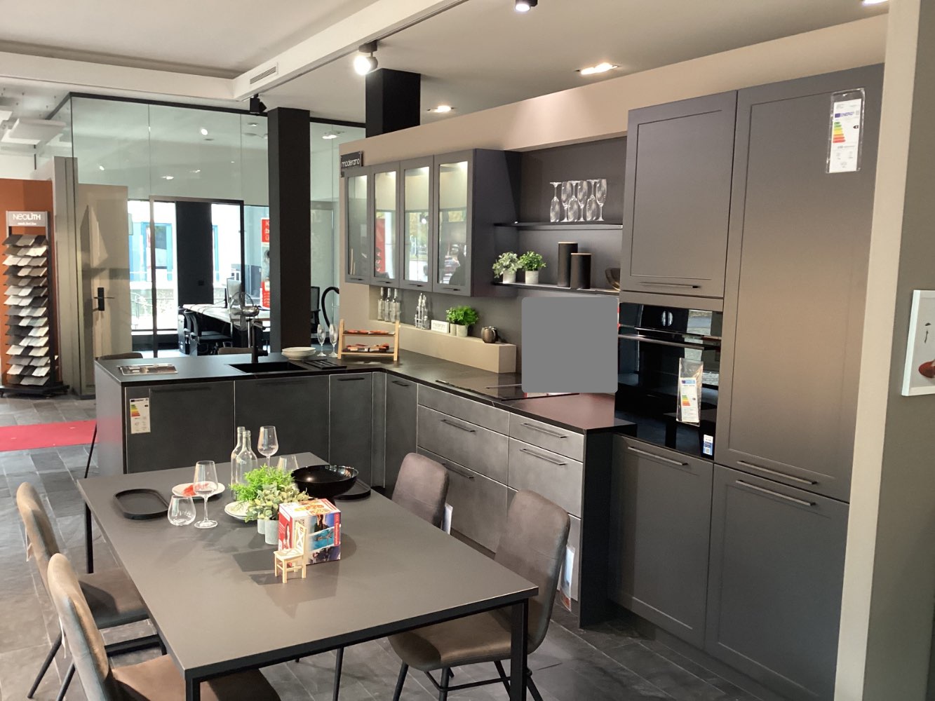 Möbel, Einbauküche, *NUR MÖBEL*, Moderano AV5045, 2109×2170, Ant.