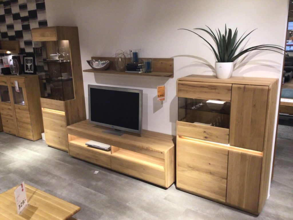 Möbel Wohnwand Linea Natura Bergen XXXLutz Hirschaid