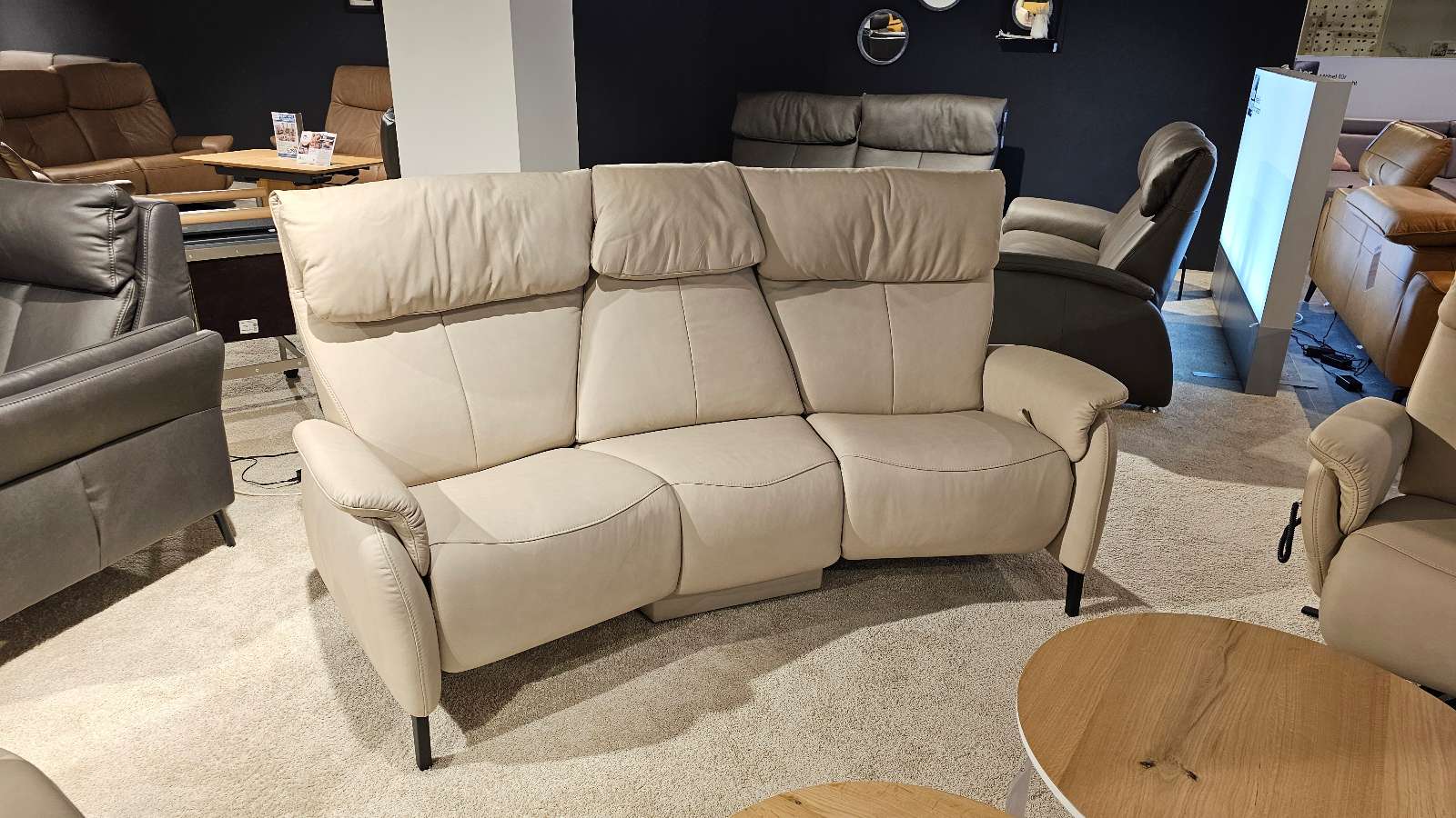 Trapez-Sofa COMFORTMASTER Exklusiv