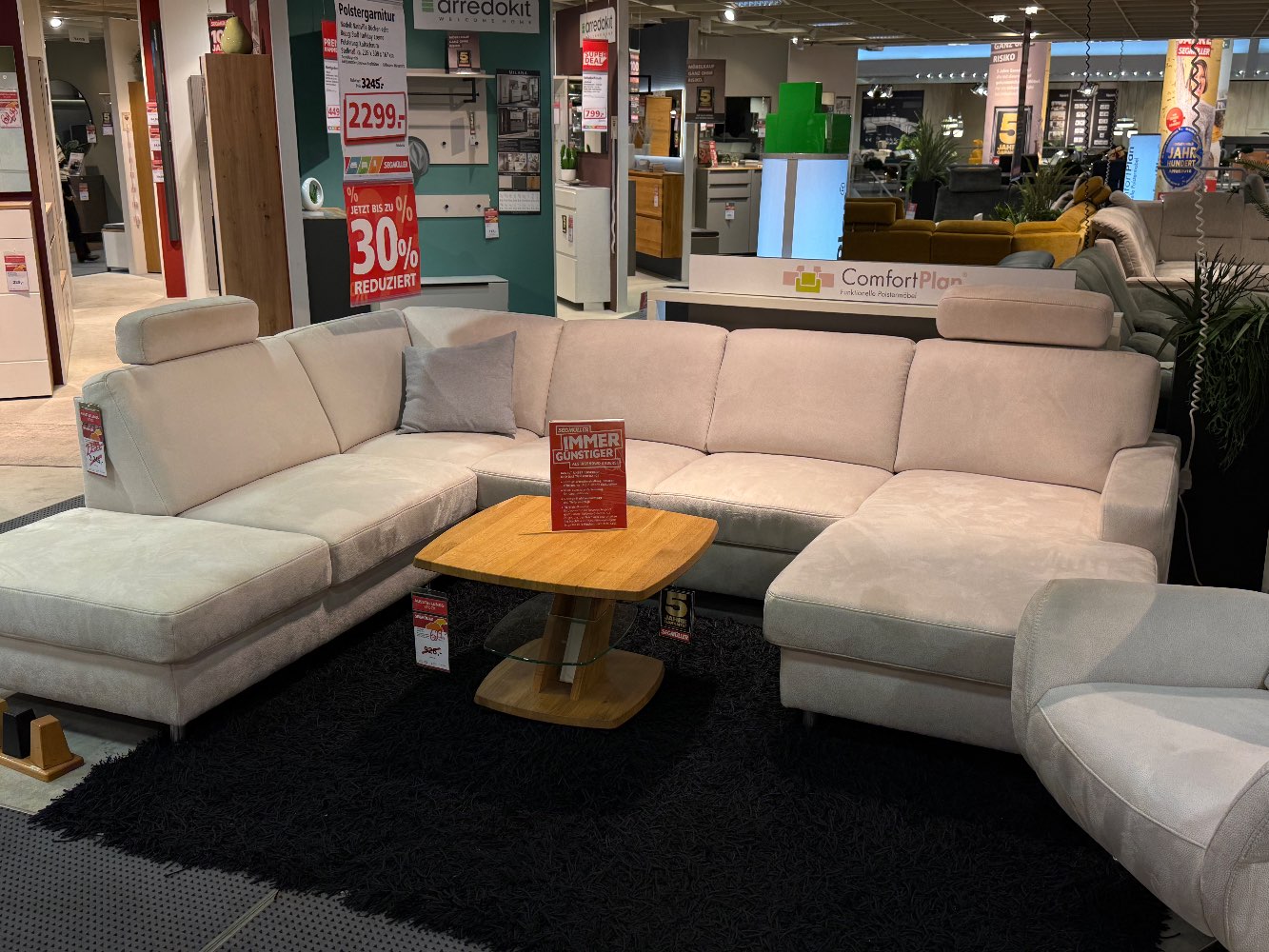 Polstergarnitur „Nashville“ von Zehdenick