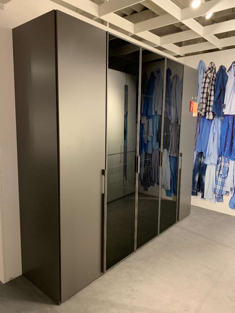 MÖBEL, NOVEL,DREHTÜRENSCHRANK, GRAPHIT, XXXLUTZ